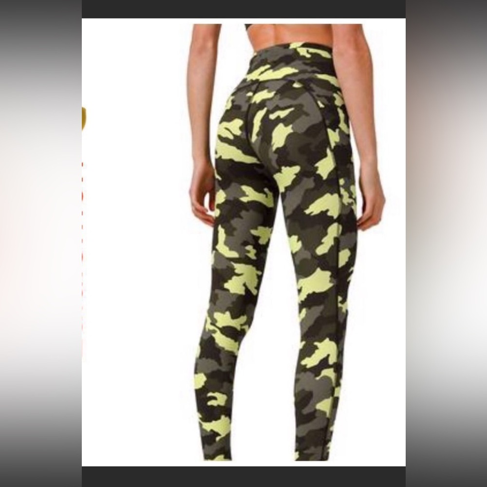 Lululemon 🍋 Fast and Free HR Crop 23” - Picture 2 of 7